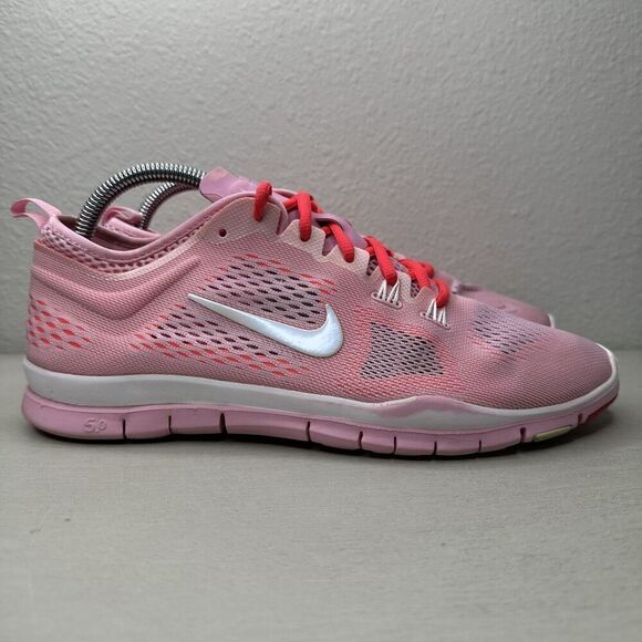 Nike Free 5.0 Pink Running Shoes - Picture 1 of 7